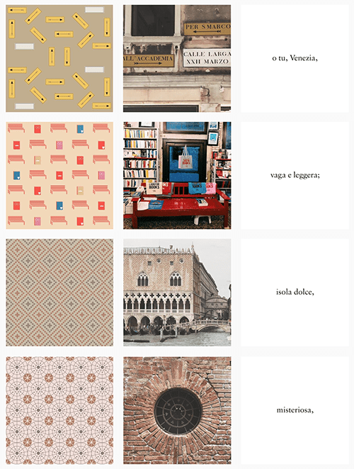 Venice in Pattern